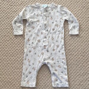 Feather Baby Cactus Onesie